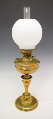 Lot 479 - Two oil / paraffin lamps