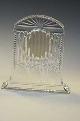 Lot 341 - Waterford Crystal - Large mantel clock