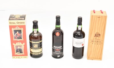 Lot 296 - Three bottles of Port