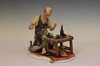 Lot 365 - Five Capodimonte figures