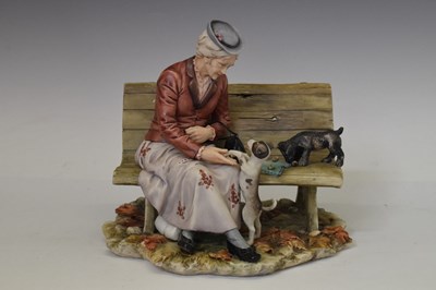 Lot 365 - Five Capodimonte figures