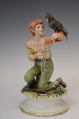 Lot 365 - Five Capodimonte figures