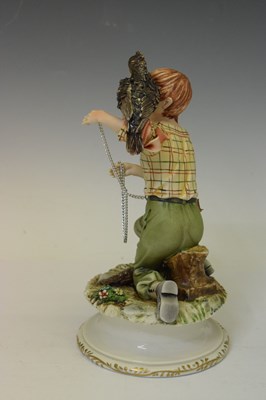 Lot 365 - Five Capodimonte figures