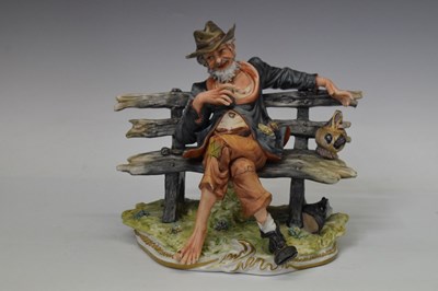 Lot 365 - Five Capodimonte figures
