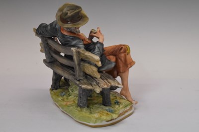 Lot 365 - Five Capodimonte figures
