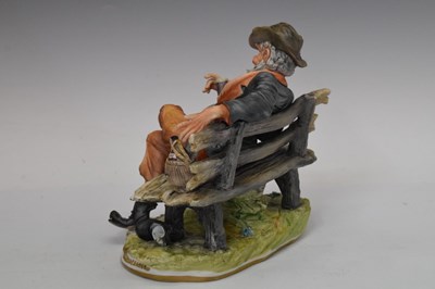 Lot 365 - Five Capodimonte figures