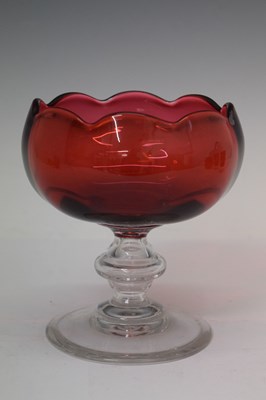 Lot 342 - Scottish art glass vase