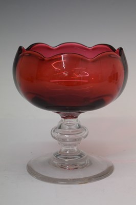 Lot 342 - Scottish art glass vase