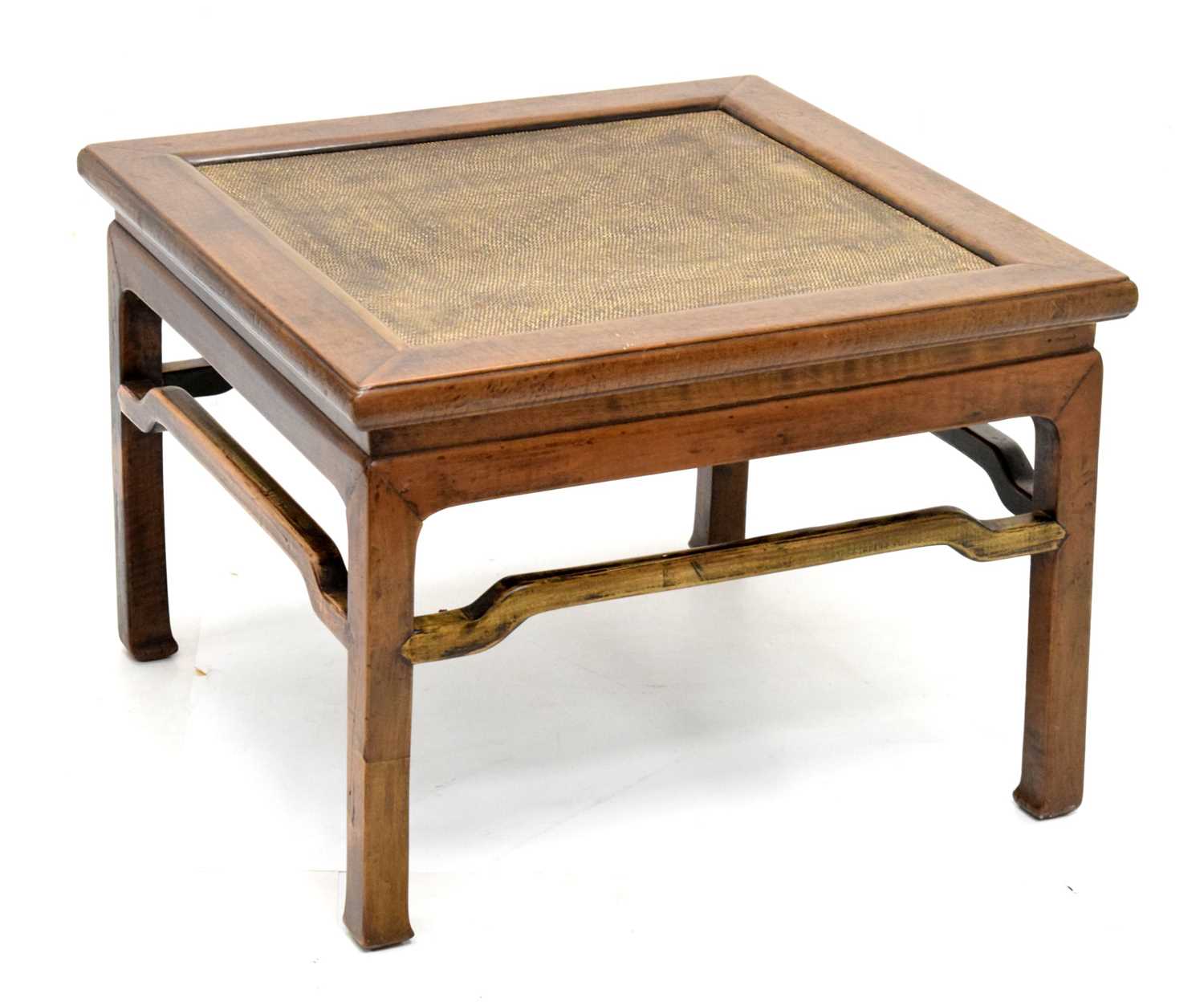 Lot 466 - Chinese Provincial cane-top table