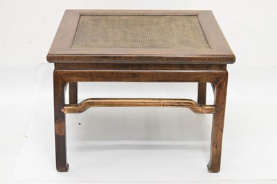 Lot 466 - Chinese Provincial cane-top table