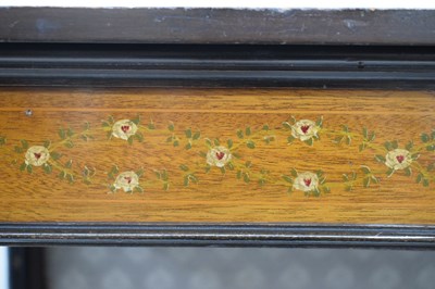 Lot 622 - Edwardian inlaid display cabinet