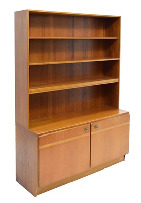 Lot 575 - A.H. Macintosh of Kirkcaldy bookcase and cupboard