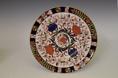 Lot 330 - Two Royal Crown Derby plates, and two smaller