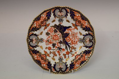 Lot 330 - Two Royal Crown Derby plates, and two smaller