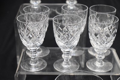 Lot 332 - Assorted cut glassware