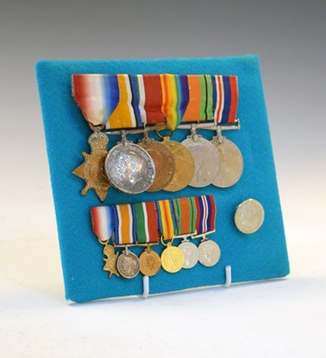 Lot 285 - British First and Second World War medal group