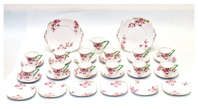 Lot 380 - Royal Standard 'Mayflower' tea wares