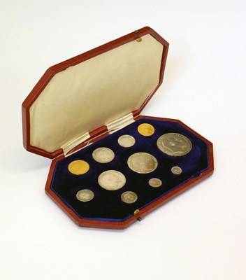 Lot 149 - Cased Edward VII 1902 Specimen Coin Set