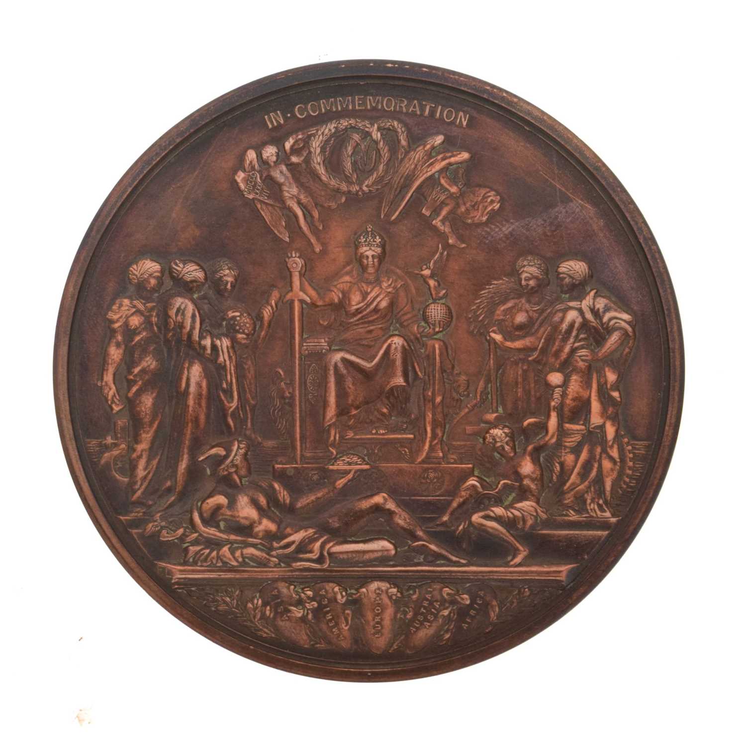 Lot 192 - Queen Victoria Golden Jubilee 1887 bronze medallion