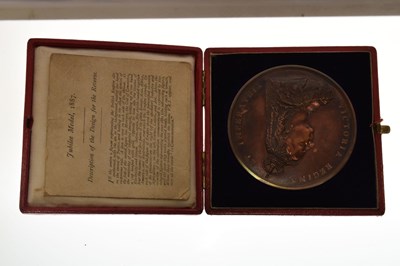 Lot 192 - Queen Victoria Golden Jubilee 1887 bronze medallion