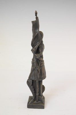 Lot 207 - Three spelter figures