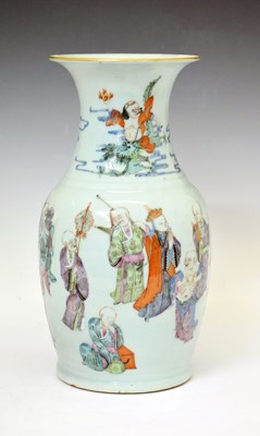 Lot 432 - Chinese Canton Famille Rose vase