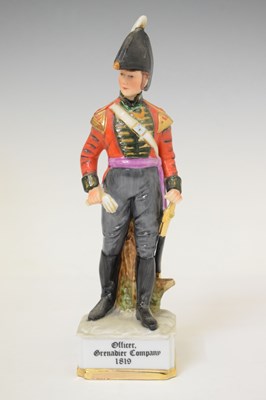 Lot 370 - Four Alfretto by Maruri military figures