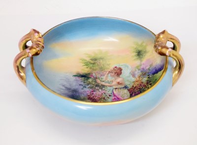 Lot 352 - 'Victoria' painted centre bowl