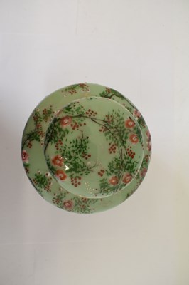 Lot 440 - Japanese celadon ginger jar and cover
