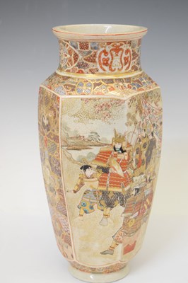 Lot 431 - Japanese Satsuma vase