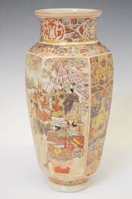 Lot 431 - Japanese Satsuma vase