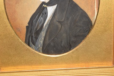 Lot 566 - 19th Century framed miniature on ivory