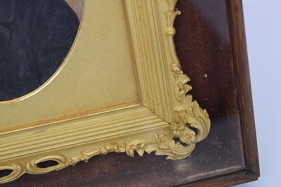 Lot 566 - 19th Century framed miniature on ivory