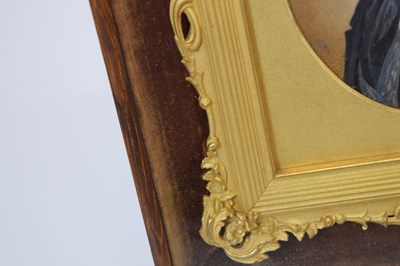Lot 566 - 19th Century framed miniature on ivory