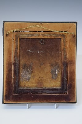 Lot 566 - 19th Century framed miniature on ivory
