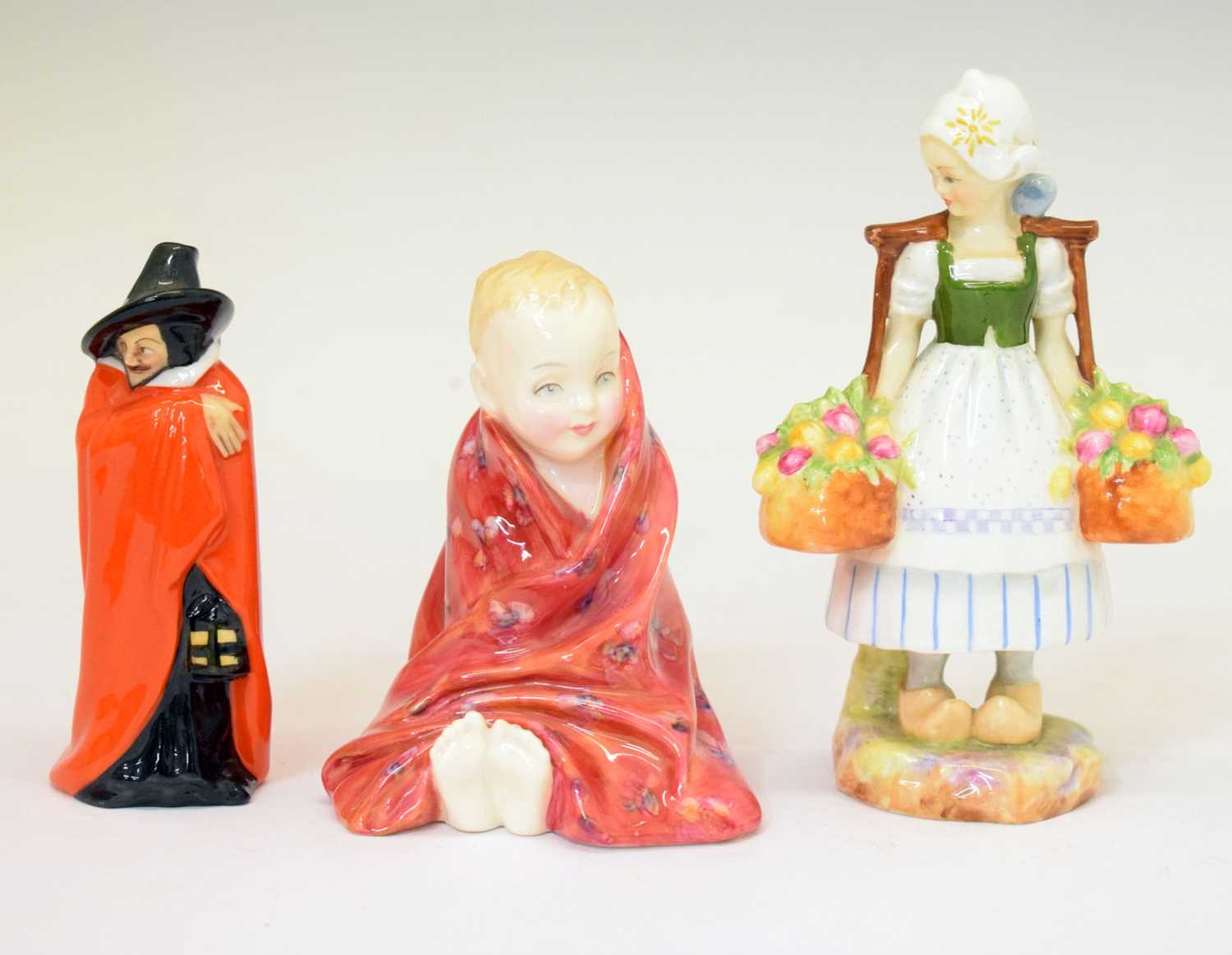 Lot 364 - Royal Worcester and `Royal Doulton figures