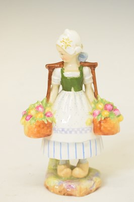 Lot 364 - Royal Worcester and `Royal Doulton figures