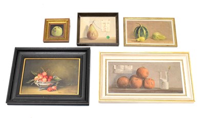 Lot 513 - Deborah Jones (1921-2012) - Four oils on board and Elisabeth Klein