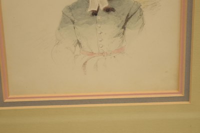 Lot 514 - Attributed to John Henry Mole (1814-1886) - Watercolour - Portrait of a lady