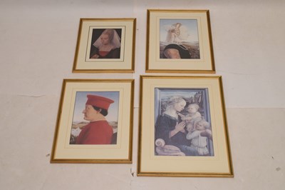 Lot 471 - Large quantity of prints and framed bookplates to include Italian Renaissance Portraits, etc