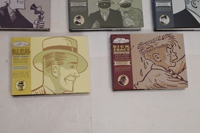 Lot 256 - 'The Complete Dick Tracy by Chester Gould' in eleven volumes