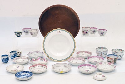 Lot 327 - Quantity of 18th Century teawares, etc