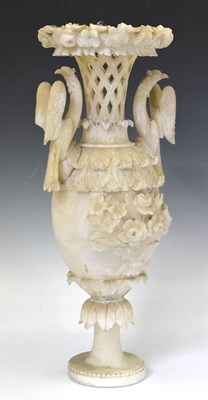 Lot 154 - Alabaster vase