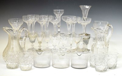 Lot 326 - Quantity of 19th Century and later table glass