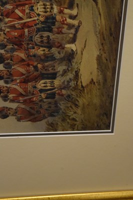 Lot 509 - Orlando Norie (1832-1901) - Watercolour - 'The Thin Red Line'