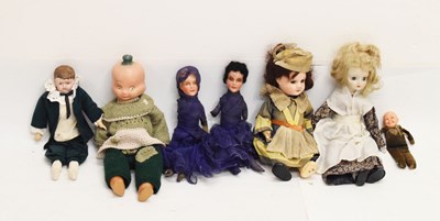 Lot 247 - Mixed collection of early 20th Century and later dolls