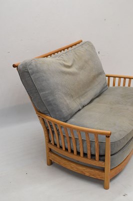 Lot 488 - Three-piece Ercol Renaissance high back suite