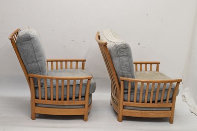 Lot 488 - Three-piece Ercol Renaissance high back suite