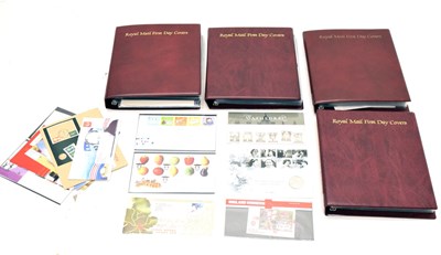 Lot 164 - Four albums of First Day Covers and presentation pack
