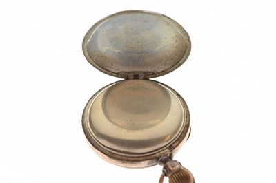 Lot 116 - Elgin gold-plated pocket watch and two other pocket watches
